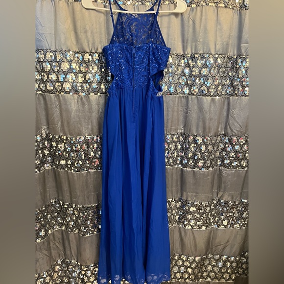 WINDSOR Royal Blue Dress Size 1 - Picture 5 of 8